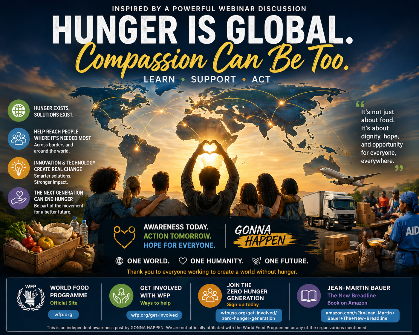 Global Hunger Awareness Webinar with Manolo Gonzalez Vergara & Jean-Martin Bauer