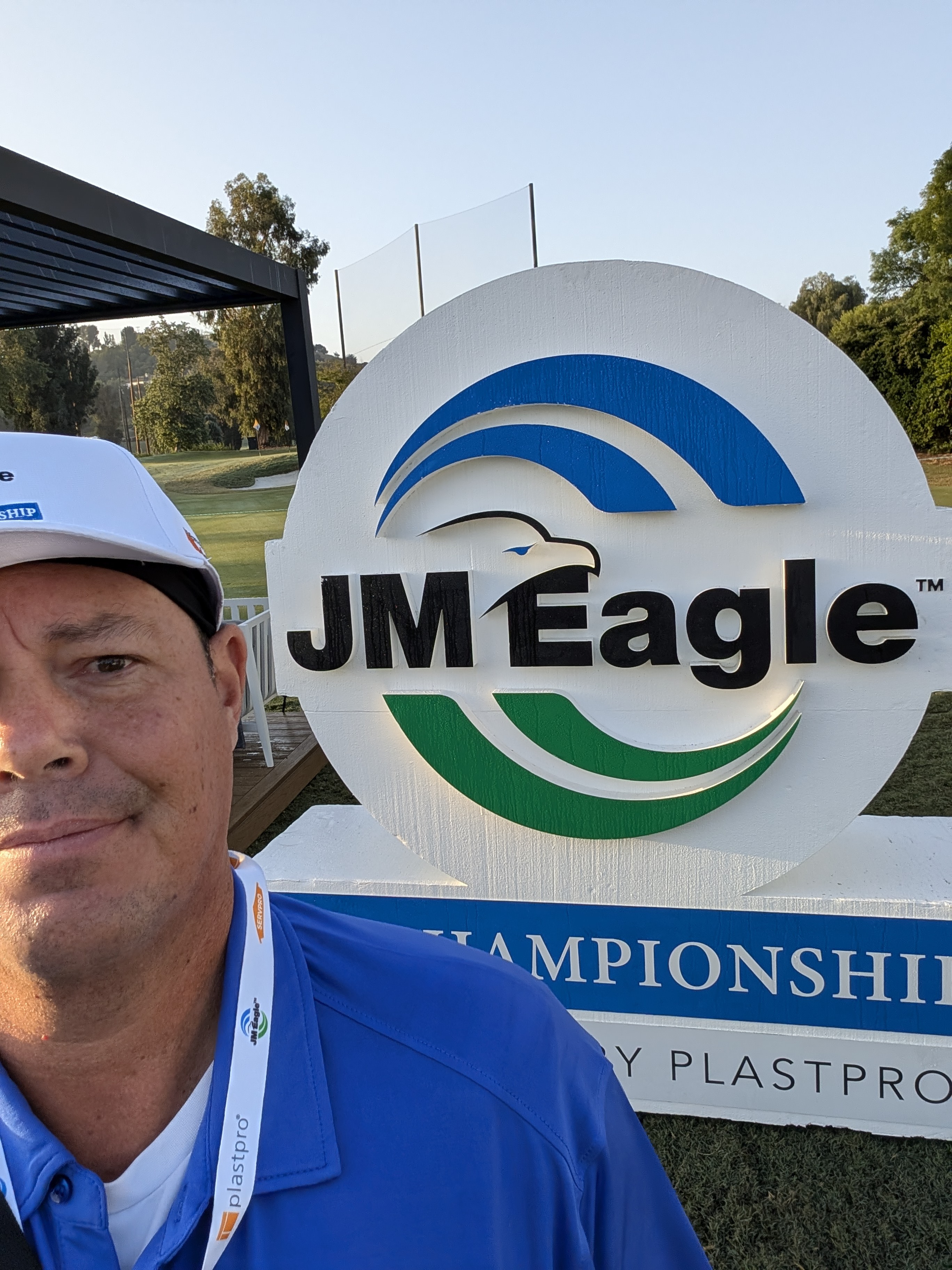 El Caballero Country Club – JM Eagle LA Championship - Volunteer Standard Bearer Aaron G Beebe