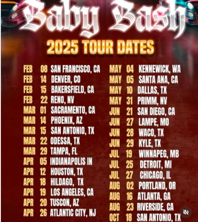 Baby Bash Tour  