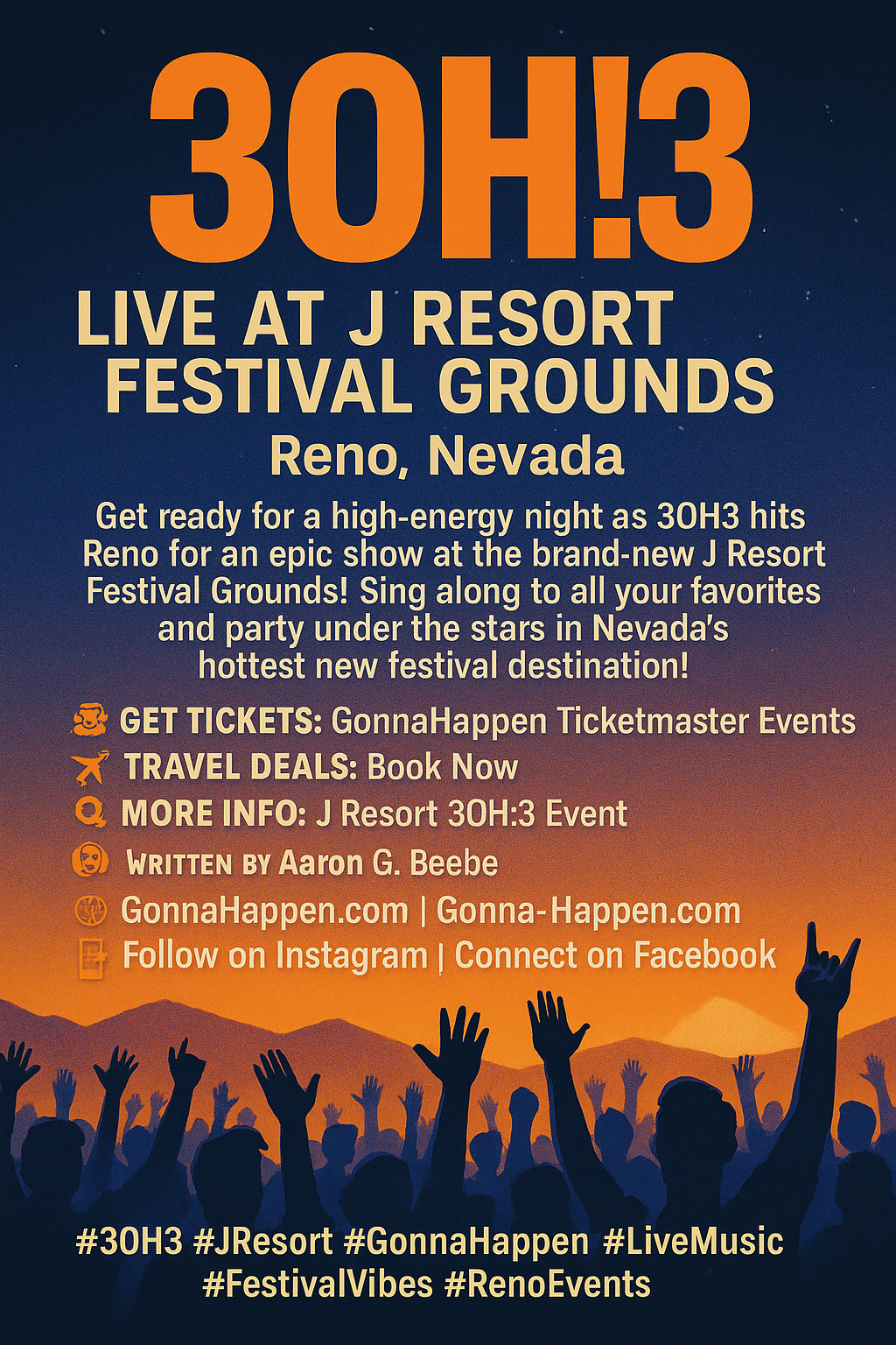 🎶 3OH!3 – Live at J Resort Festival Grounds