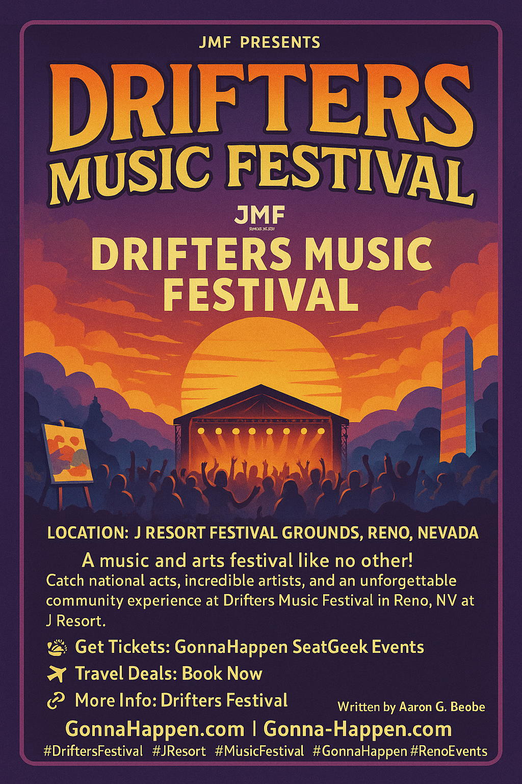 🎵 Drifters Music Festival – J Resort (May 10-11, 2025) - Check for Local Start Times