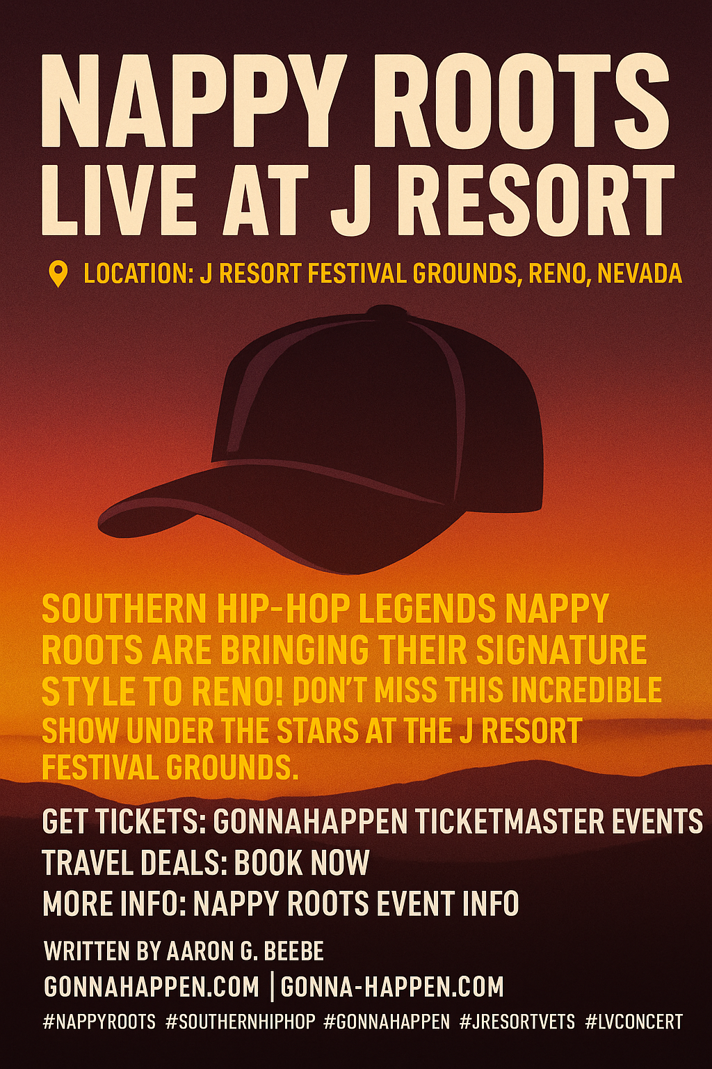 🎤 Nappy Roots – Live at J Resort (May 17, 2025 6PM) - Double Check For Local Start Times