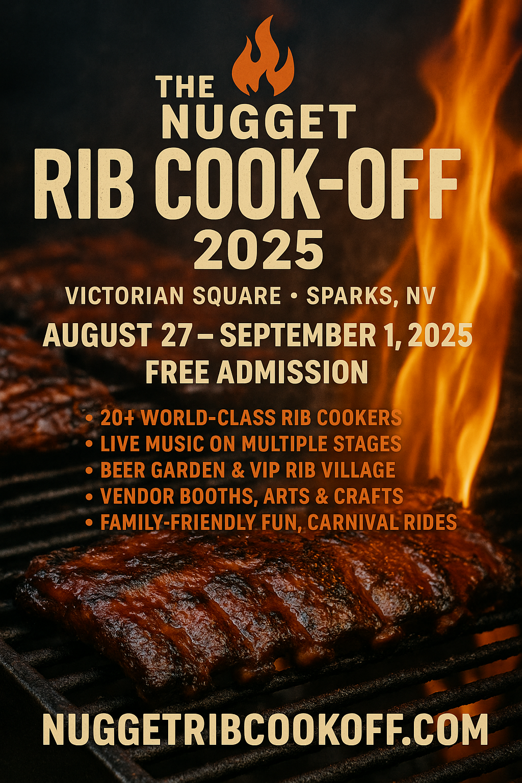 🔥 The Nugget Rib Cook-Off 2025 – Where Smoke Meets Sizzle! 🔥