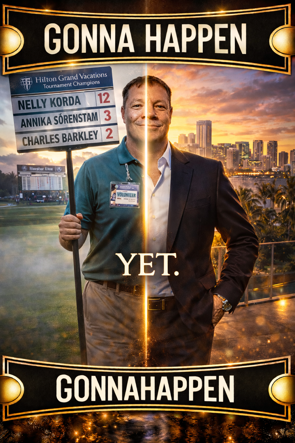 🎥 The GonnaHappen Comeback Tour  From LPGA Fairways to Las Vegas Nights  By Aaron G. Beebe – GonnaHappen